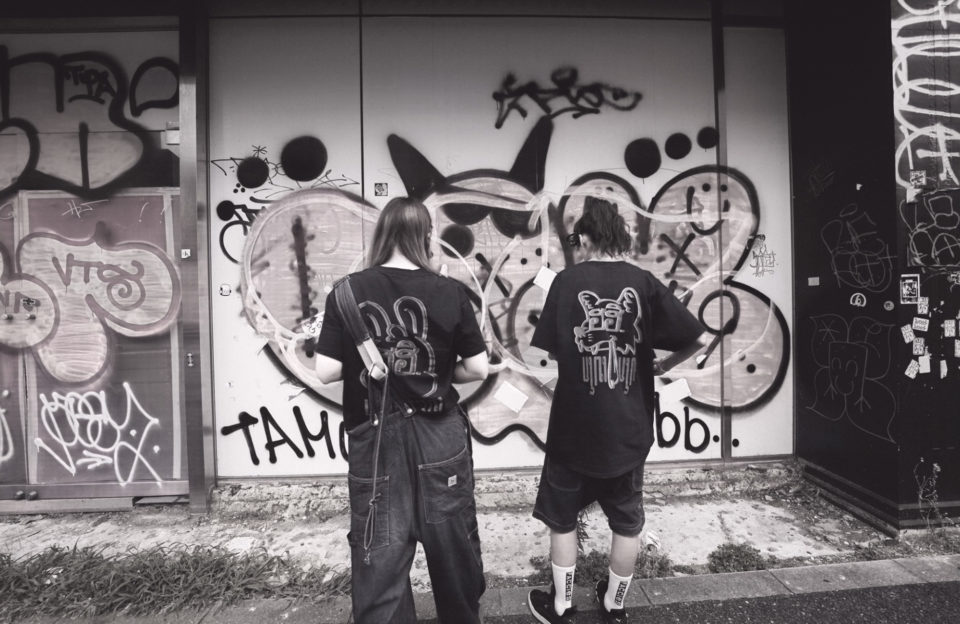 モノクロストリート写真画像