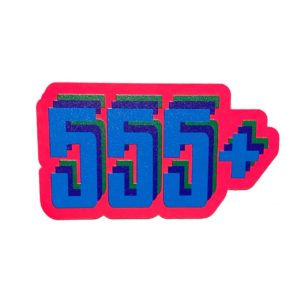 ５５５ステッカー画像