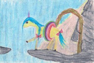 タイの子どもが描いた絵