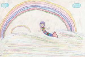 タイの子どもが描いた絵