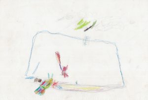 タイの子どもが描いた絵