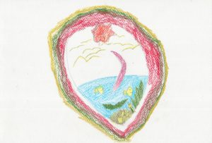 タイの子どもが描いた絵