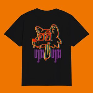 タイ語のTシャツ　オオカミ